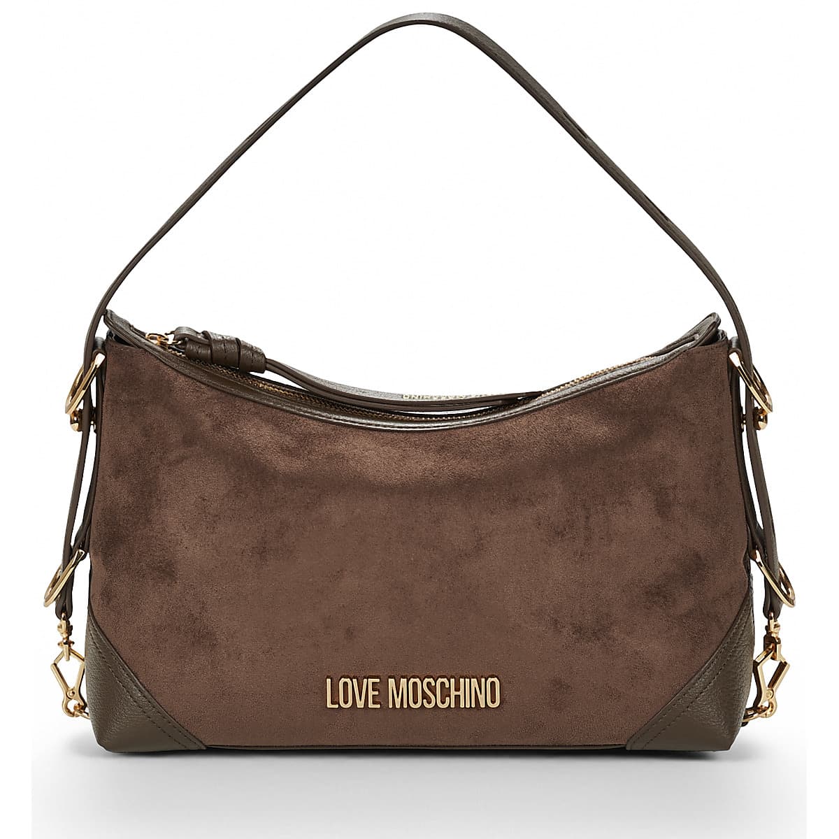 Kabelka přes rameno Love Moschino JC4091PP1P, hnědá