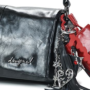 Kabelka přes rameno Desigual Galaxy Naron Mini Flap, černá 4