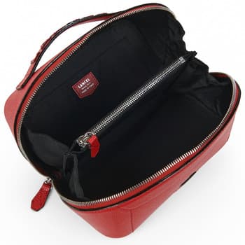 Kosmetická taška Lancel Ninon Toilet Pouch, červená 3
