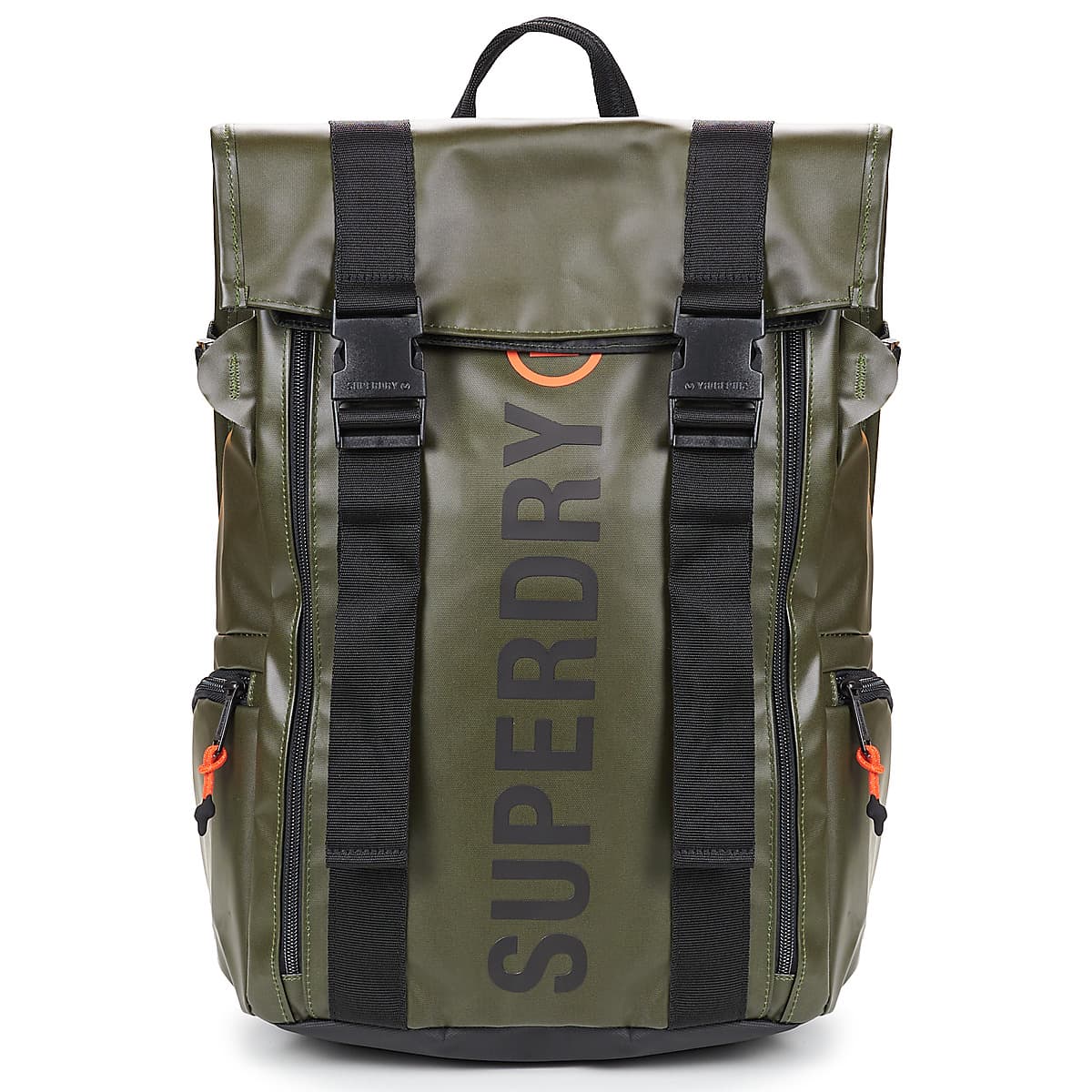 Batoh Superdry Tarp Roll Top Rucksack, zelená