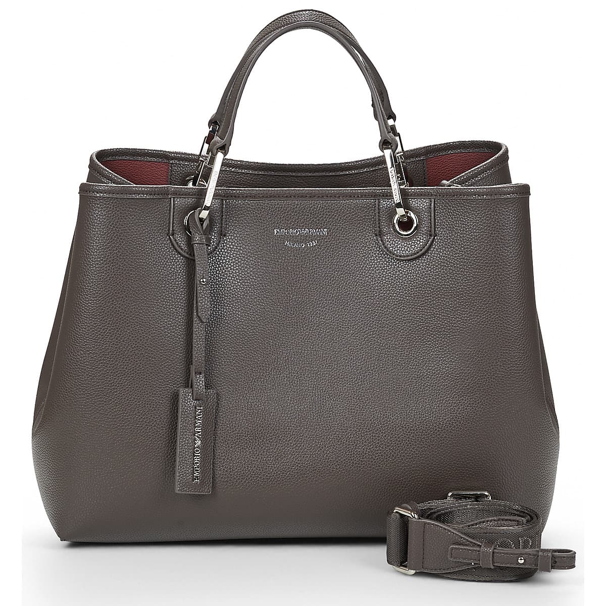 Kabelka Emporio Armani Myea Medium Borsa, hnědá