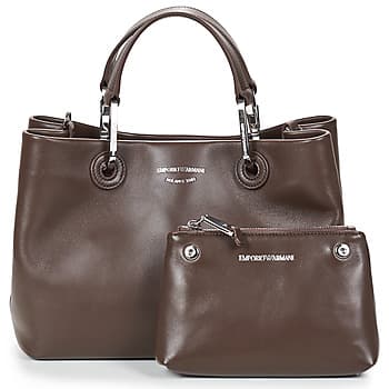 Kabelka Emporio Armani Myea Small Borsa, hnědá 4