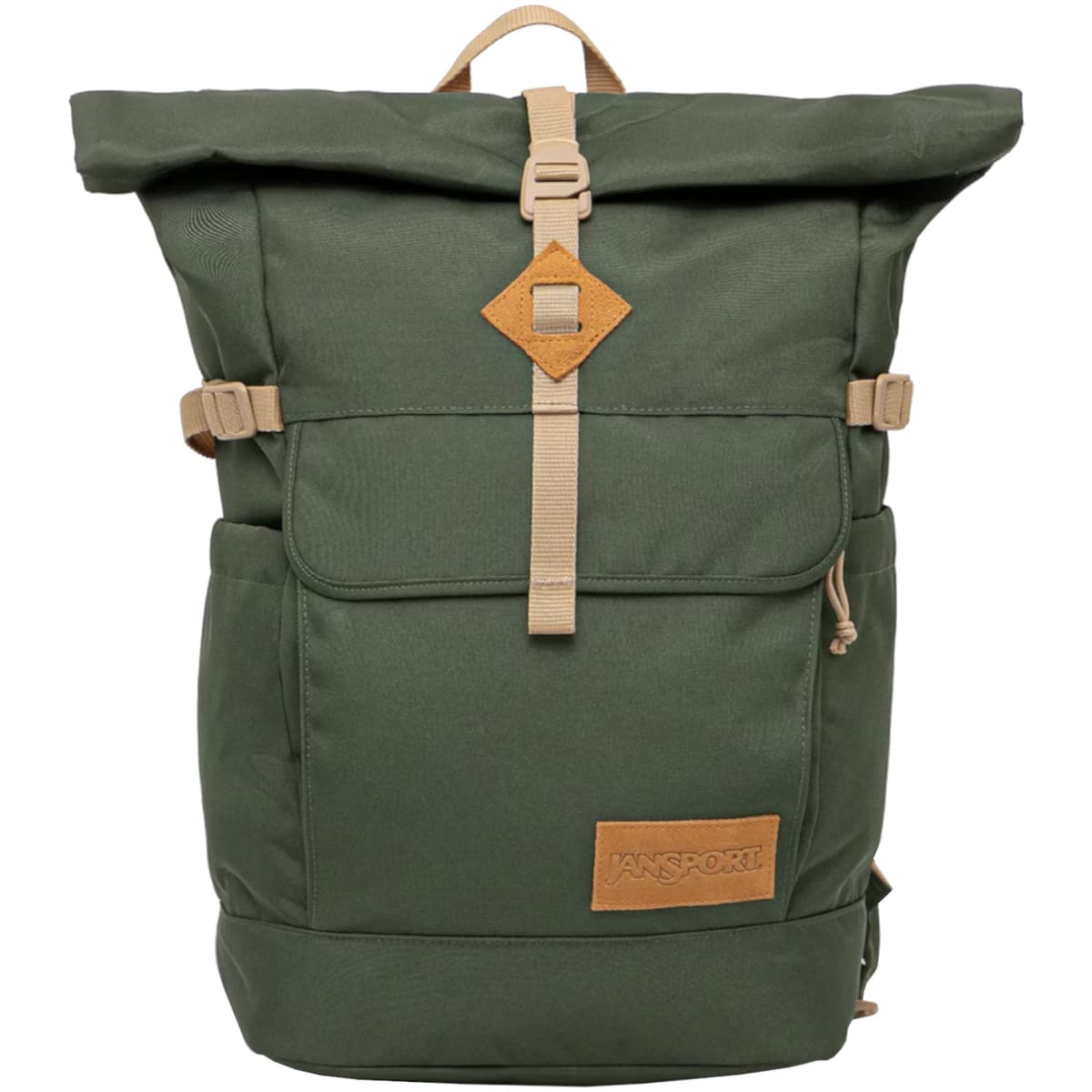 Batoh Jansport Hatchet Rolltop Backpack, zelená