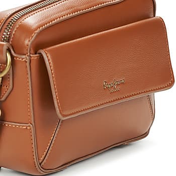 Kabelka přes rameno Pepe jeans Alma Hexia, hnědá 4