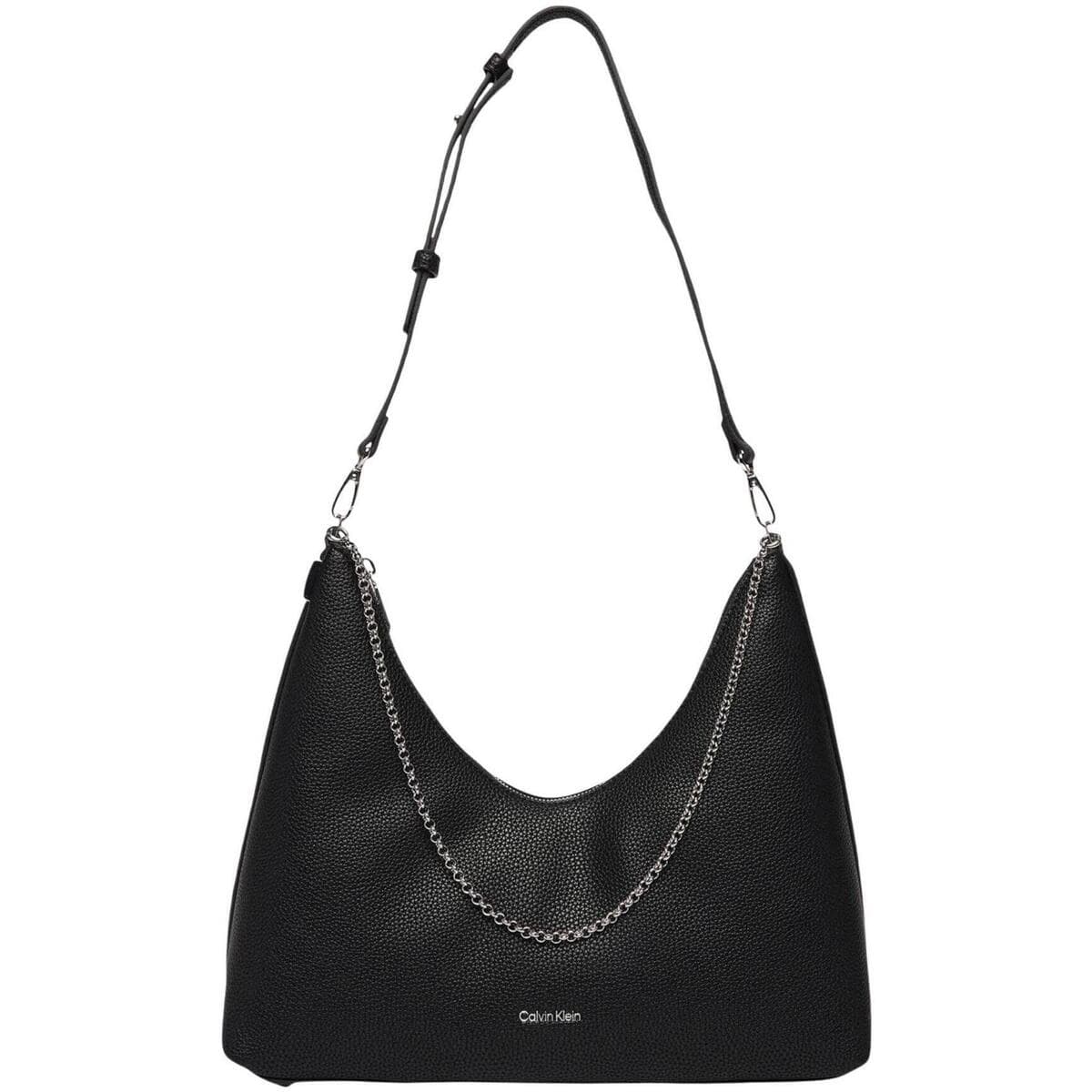 Kabelka přes rameno Calvin Klein Jeans Emblem HW Pebble LV04F3495G