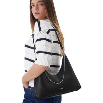 Kabelka přes rameno Calvin Klein Jeans Emblem HW Pebble LV04F3495G 2
