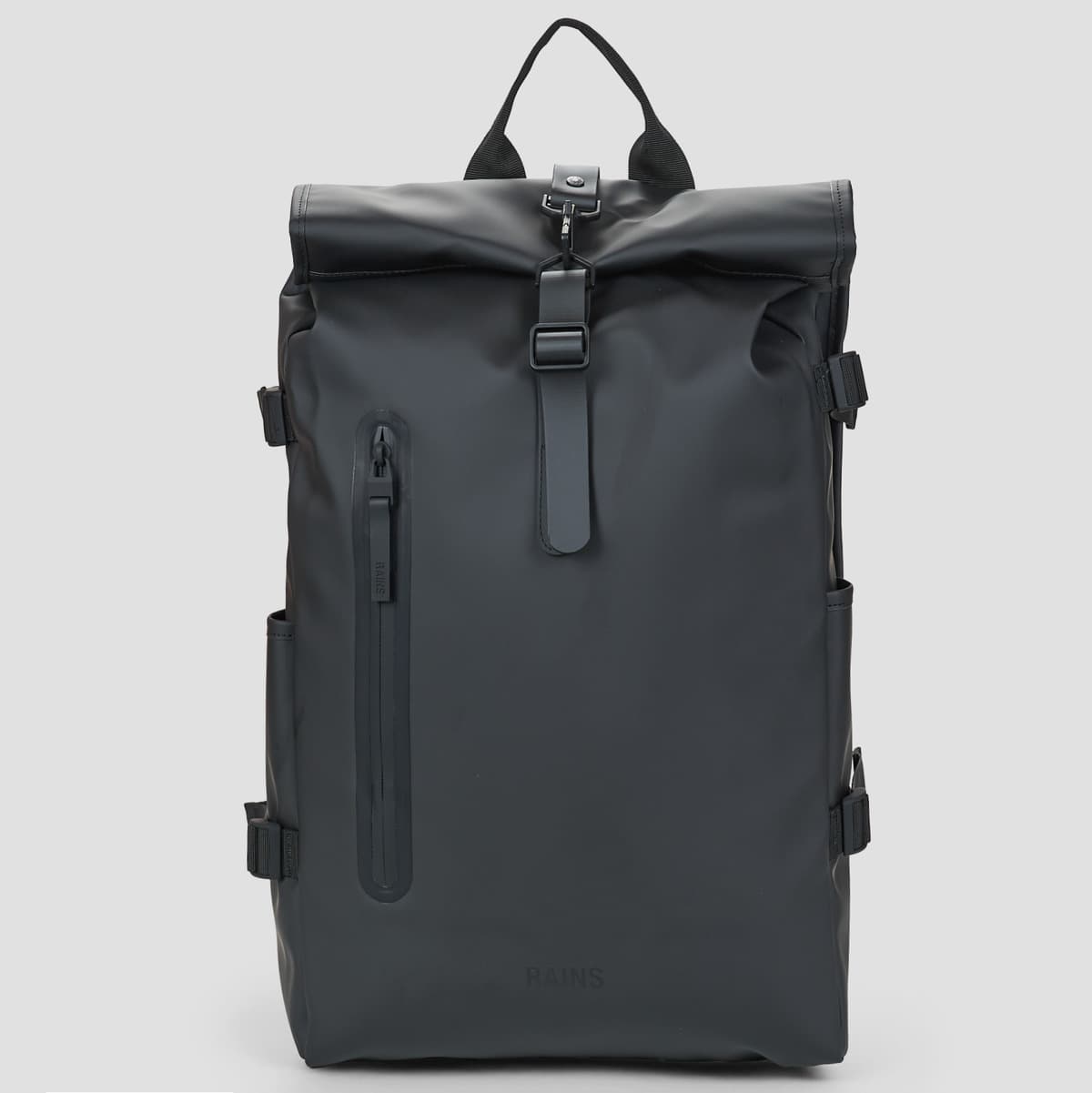 Batoh Rains Rolltop Rucksack Large W3, černá