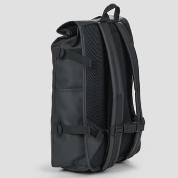 Batoh Rains Rolltop Rucksack Large W3, černá 3