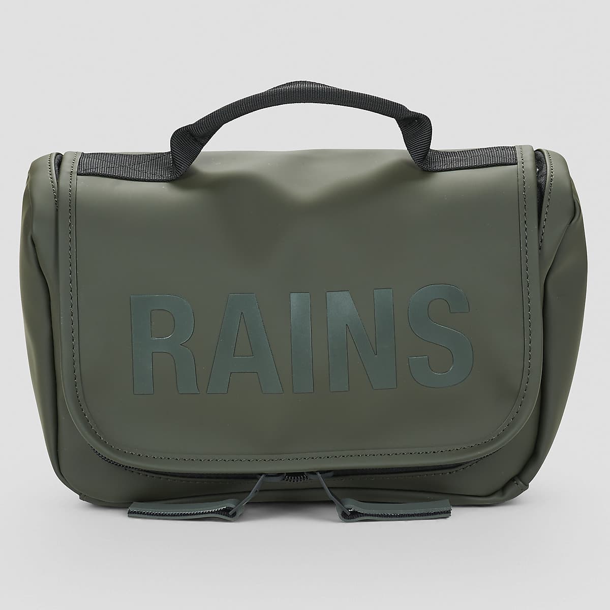 Kosmetická taška Rains Texel Wash Bag W3, zelená