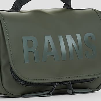 Kosmetická taška Rains Texel Wash Bag W3, zelená 4