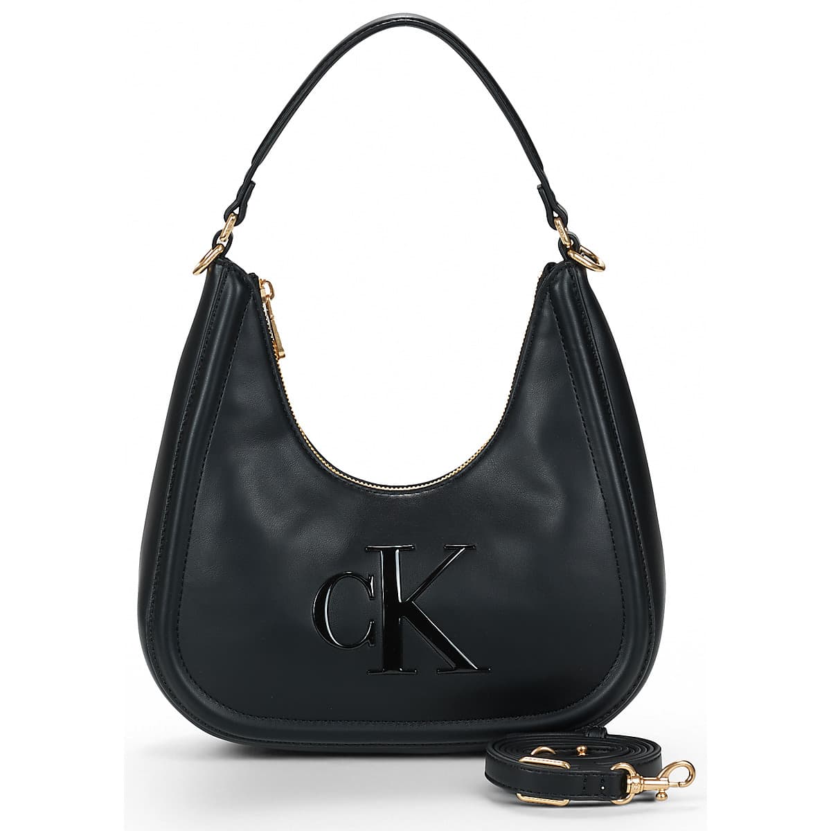 Kabelka přes rameno Calvin Klein Jeans Bold CK Small Crescent BAG