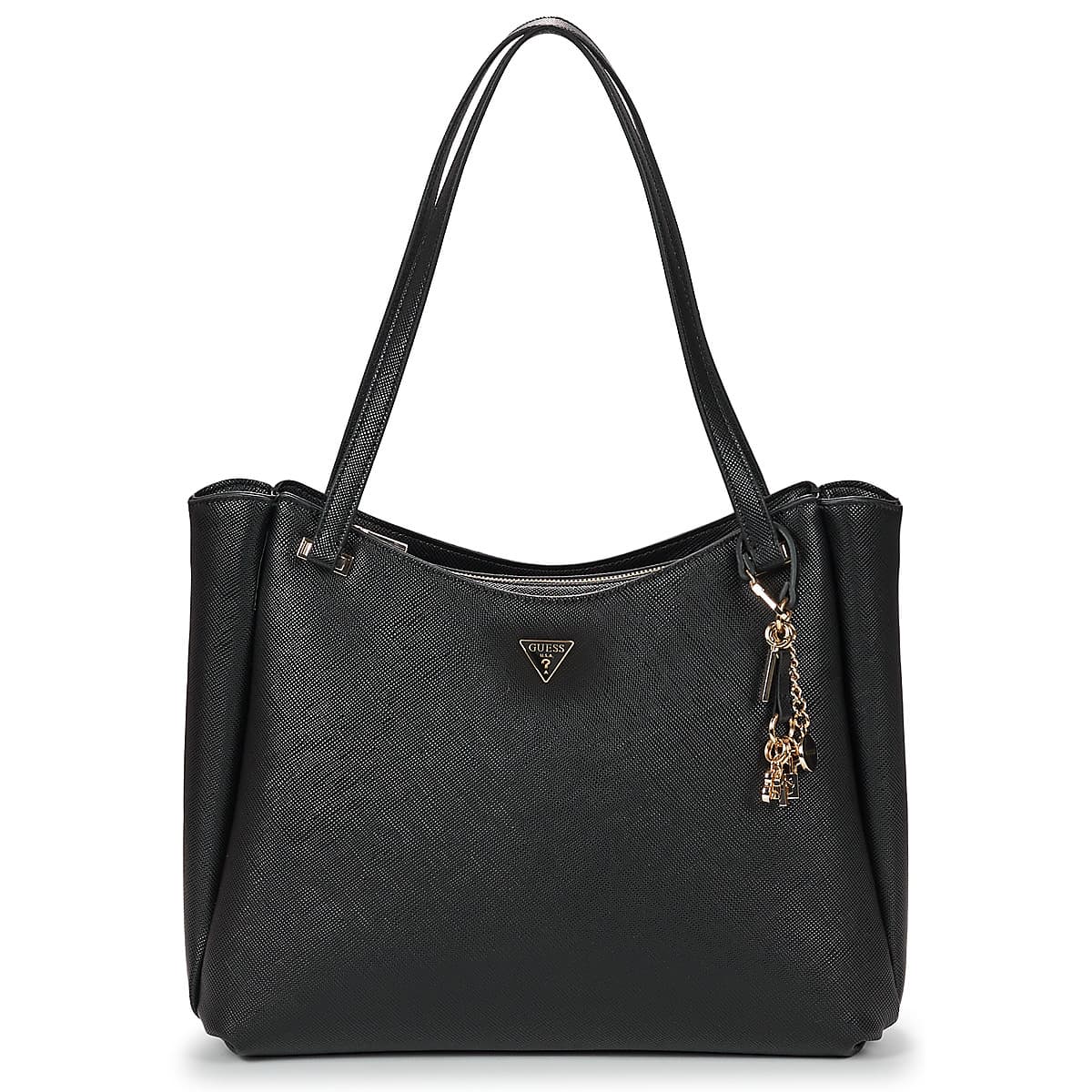 Kabelka přes rameno Guess Gilda Tote, černá