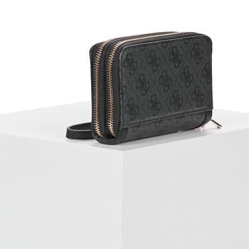 Peněženka Guess Lindsey SLG MED Double ZIP, černá 2