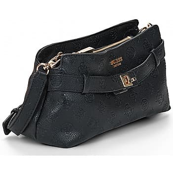 Kabelka přes rameno Guess Ella Logo Girlfriend Crossbody, černá 2