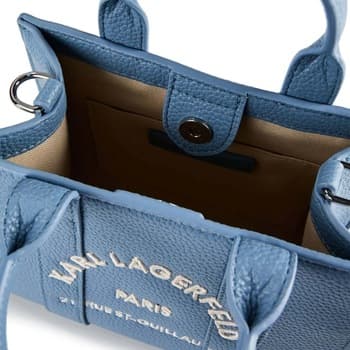 Kabelka přes rameno Karl Lagerfeld Mn Square Tote Peb E, modrá 4