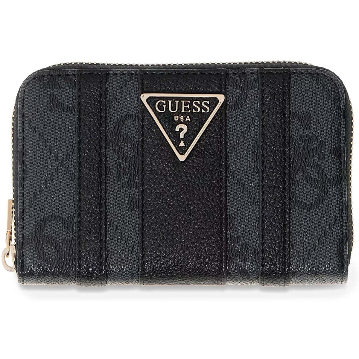 Peněženka Guess Laurel Ii Slg Med Zip Around, černá