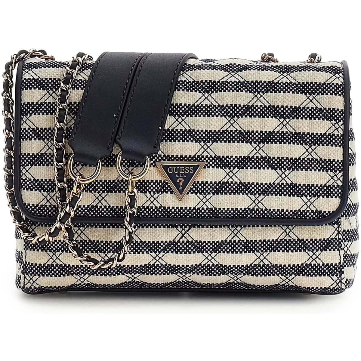 Kabelka přes rameno Guess Giully Ii 2 Comp Cnvrtble Flap