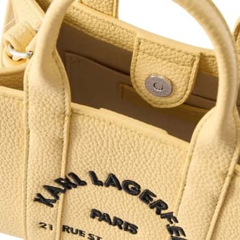 Kabelka přes rameno Karl Lagerfeld Mn Square Tote Peb E, žlutá 3
