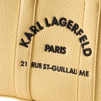 Kabelka přes rameno Karl Lagerfeld Mn Square Tote Peb E, žlutá 4