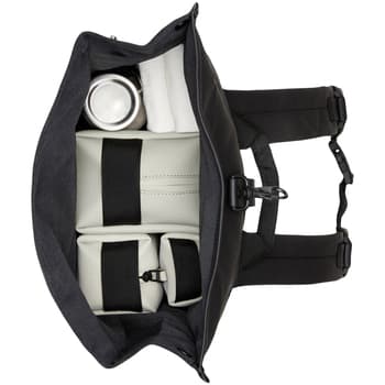 Batoh Rains Dark Grey Roltop Rucksack 4