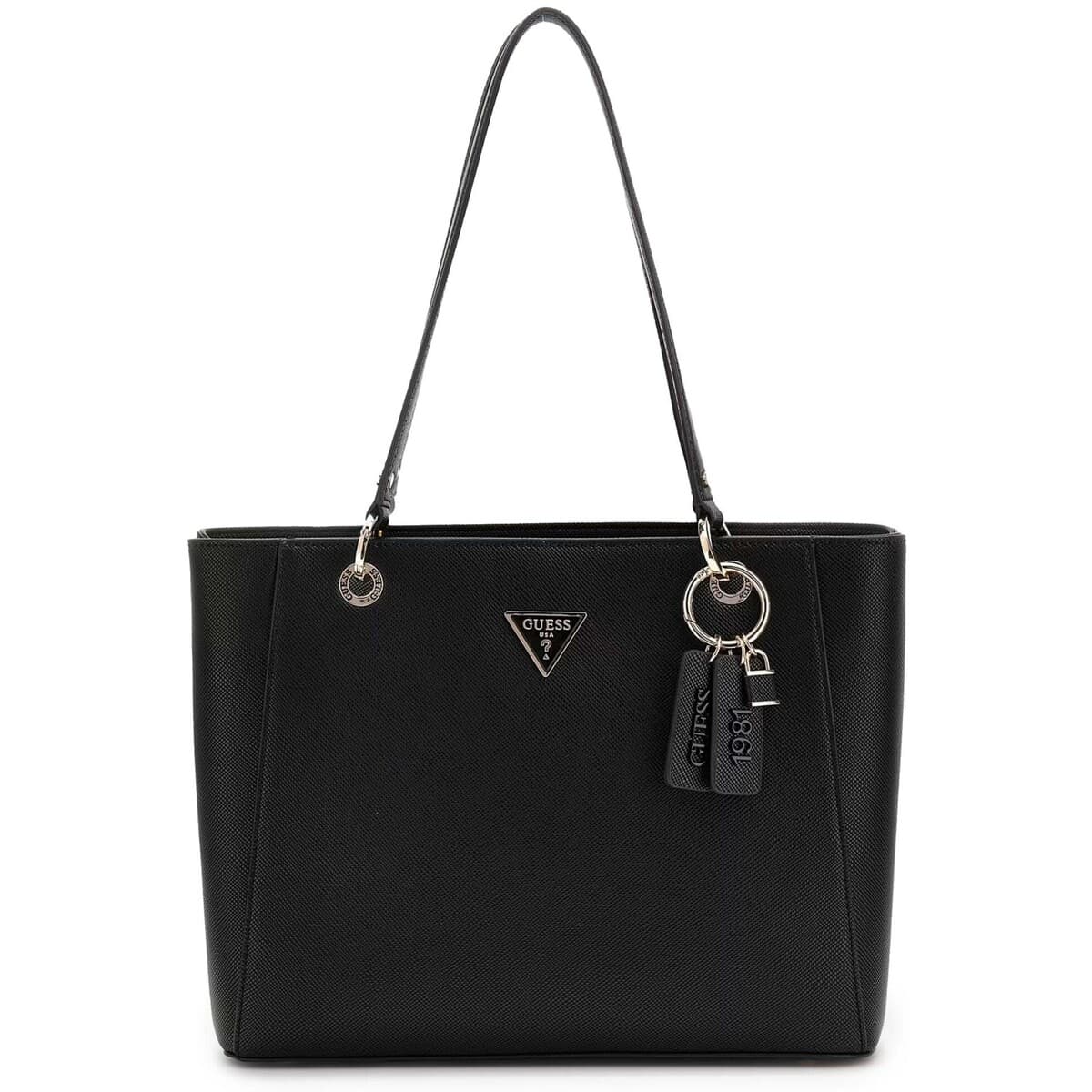 Kabelka přes rameno Guess Noelle Ii Tote, černá
