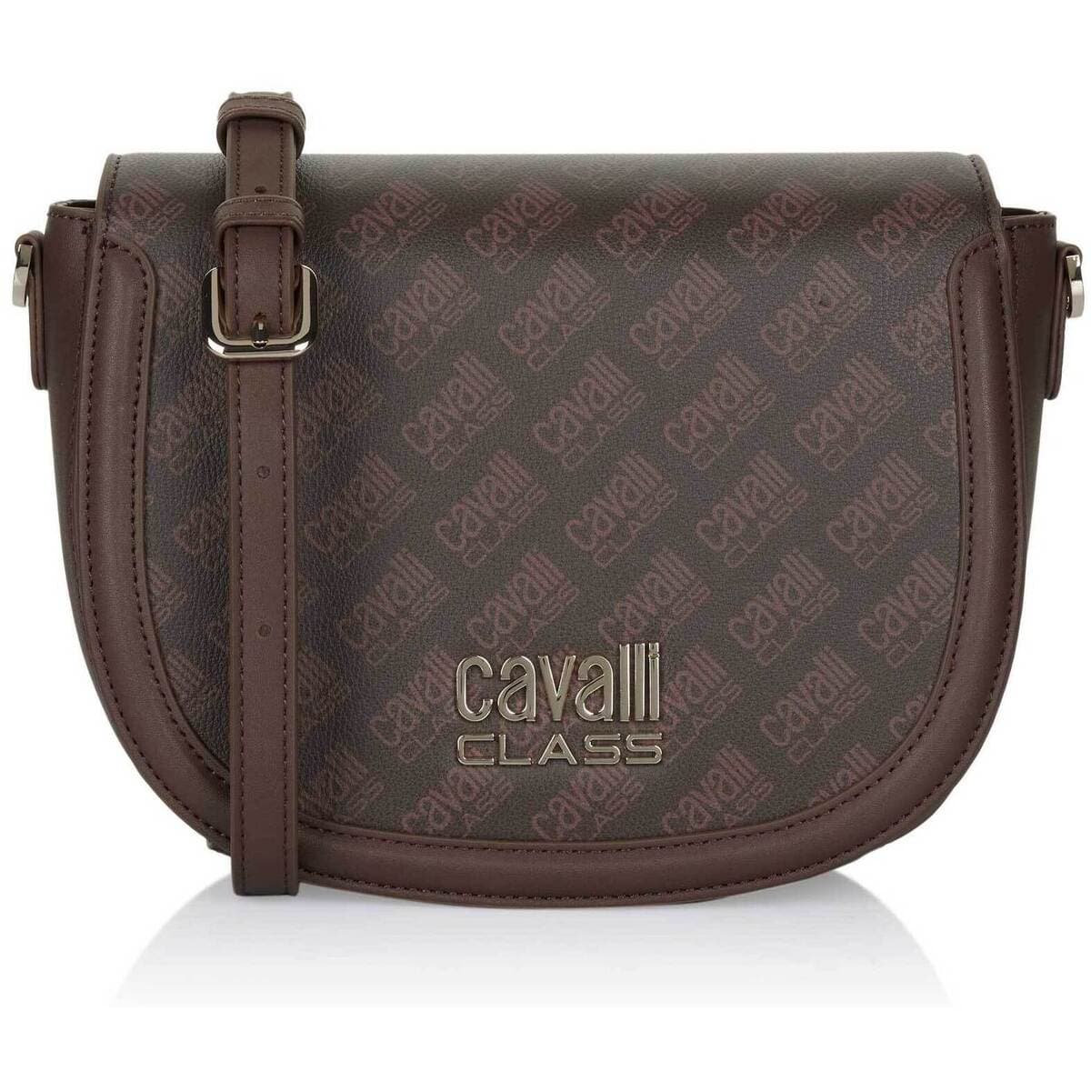 Kabelka přes rameno Roberto Cavalli, hnědá