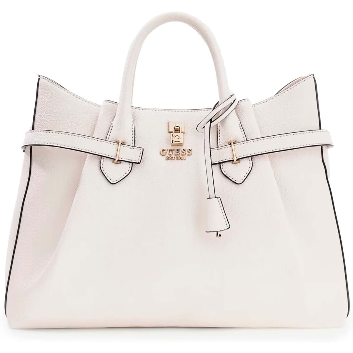 Kabelka Guess Yesba Girlfriend Satchel, bílá