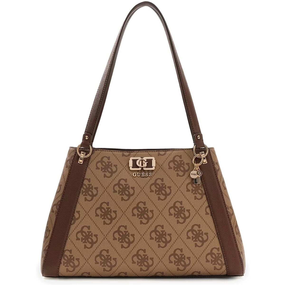 Kabelka Guess Karnilla Logo Gfriend Carryall, hnědá