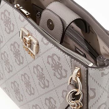 Kabelka přes rameno Guess Karnilla Logo Gfriend Carryall, hnědá 3