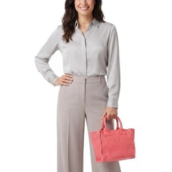 Kabelka Pinko Beach Shopper Mini, růžová 4