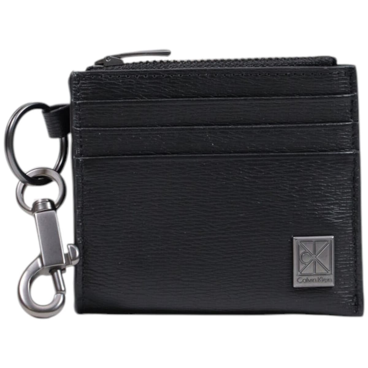 Pánská peněženka Calvin Klein Jeans Emblem HW Cardholder W/ Clip LV04D1223G