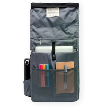 Pánský batoh Lefrik Roll Backpack - Black 3