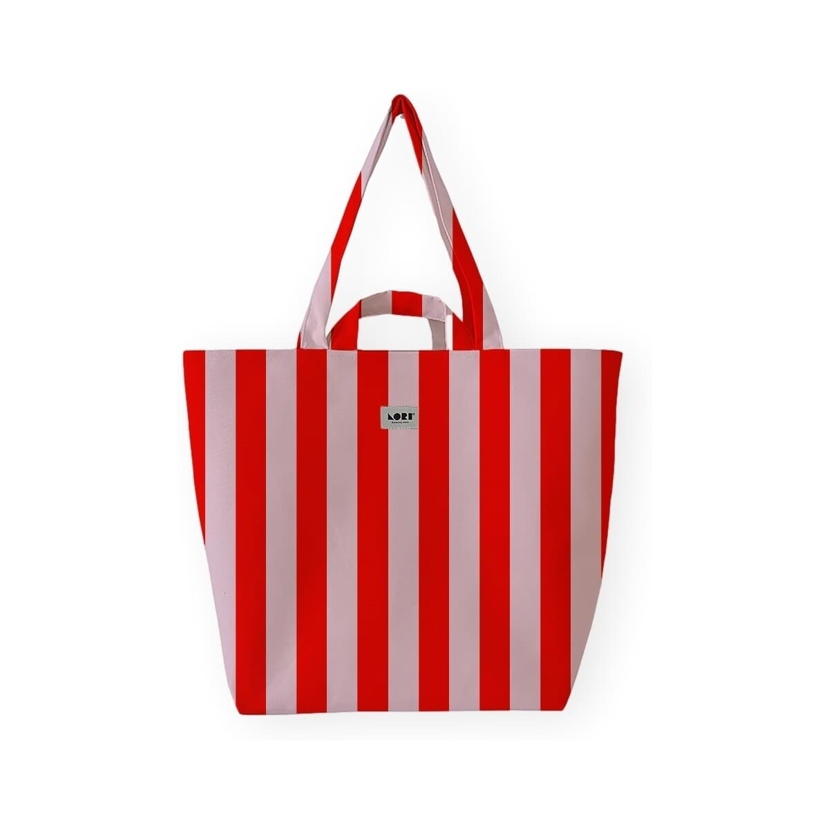 Kabelka Lori Barcelona Bold Stripe Bag - Pink/Red