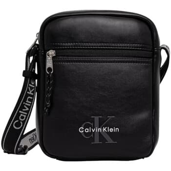Pánská taška Calvin Klein Jeans Bold Logo Webbing Reporter LV04D3418G, černá 4