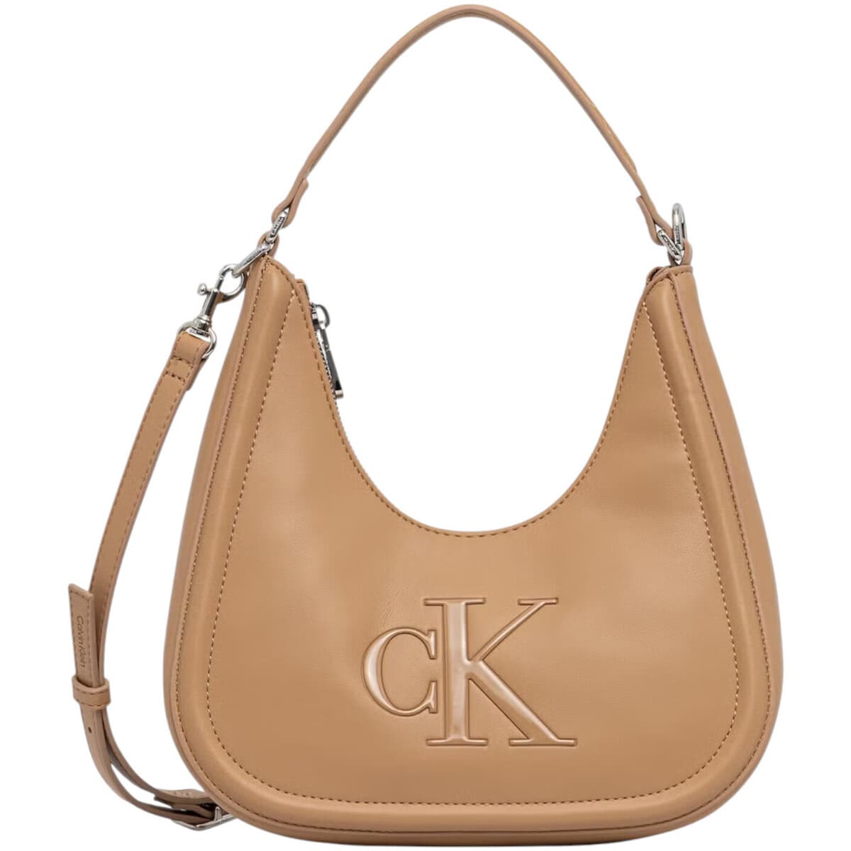 Kabelka přes rameno Calvin Klein Jeans Bold CK Small Crescent BAG LV04F3561G