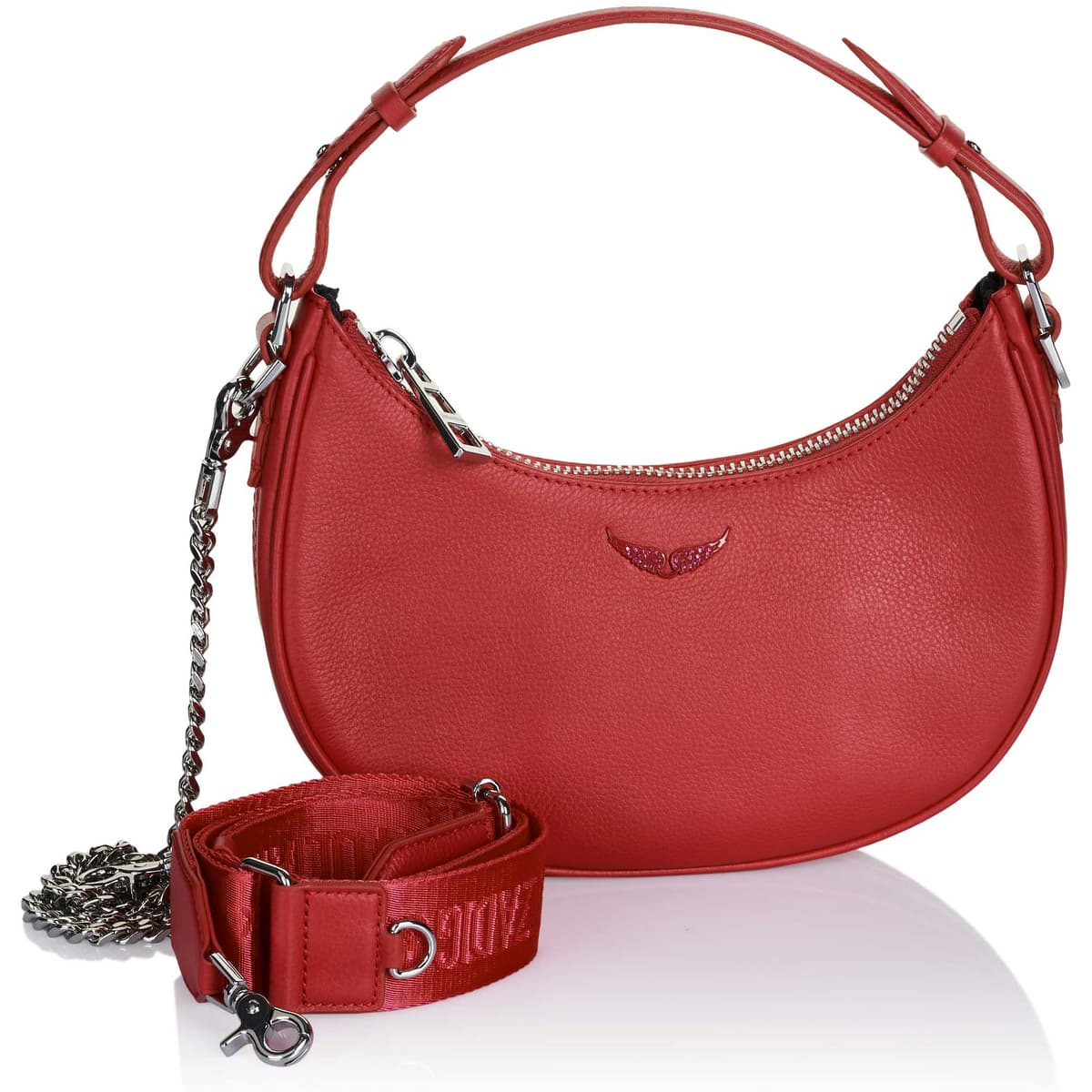 Kabelka Zadig & Voltaire, červená