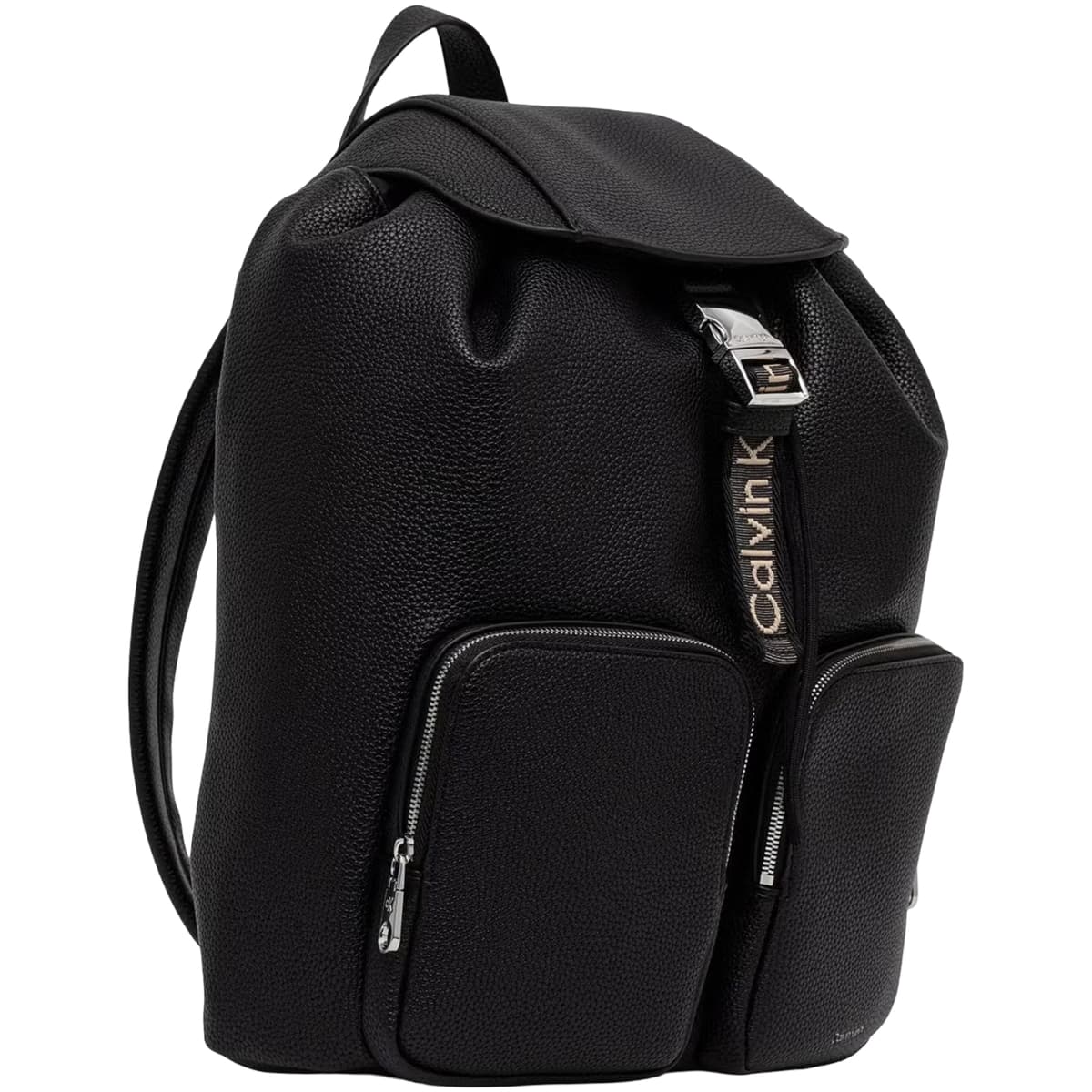 Batoh Calvin Klein Jeans Webbing Strap Flap B?Ackpack LV04F3645G