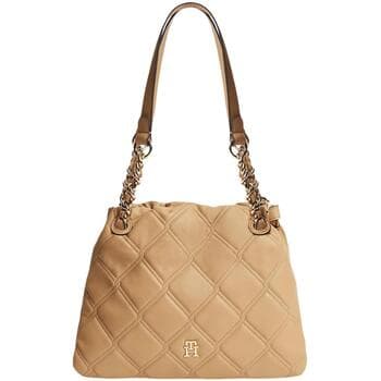 Kabelka Tommy Hilfiger TH Feminine Mini Tote AW0AW18716, hnědá 3