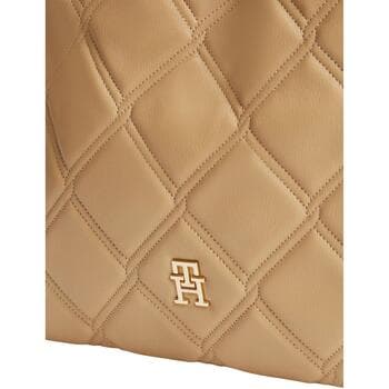 Kabelka Tommy Hilfiger TH Feminine Mini Tote AW0AW18716, hnědá 4
