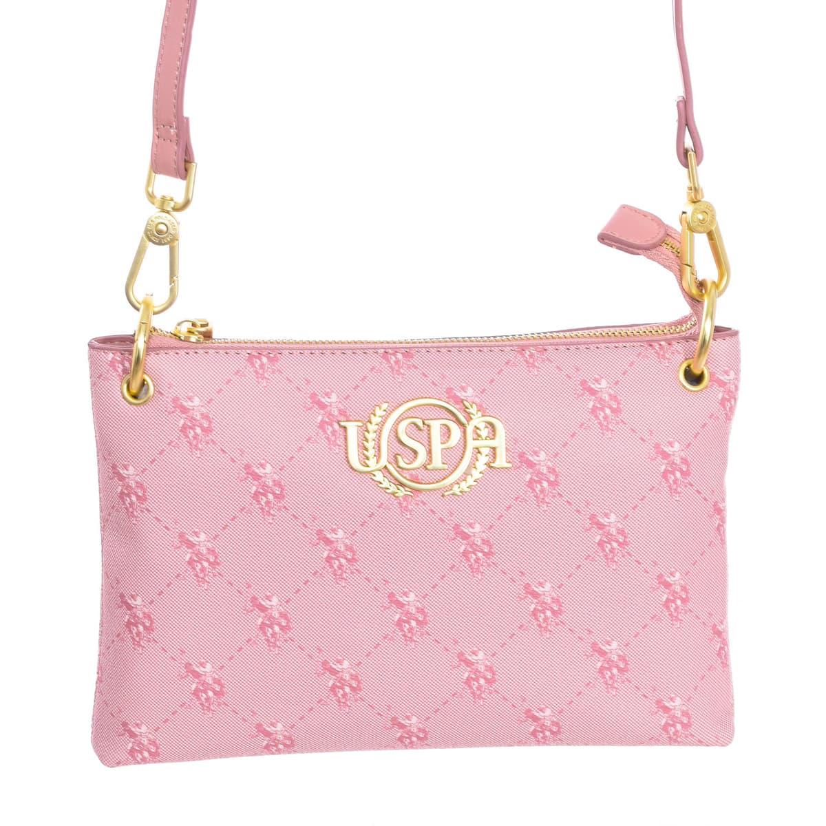 Kabelka přes rameno U.S Polo Assn. BIUHD6040WVG, růžová