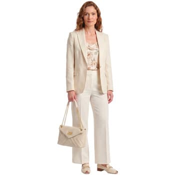 Kabelka přes rameno Roberto Cavalli CCHB0196, bílá 3