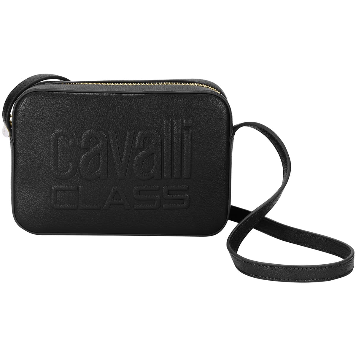 Kabelka přes rameno Roberto Cavalli CCHB0198, černá