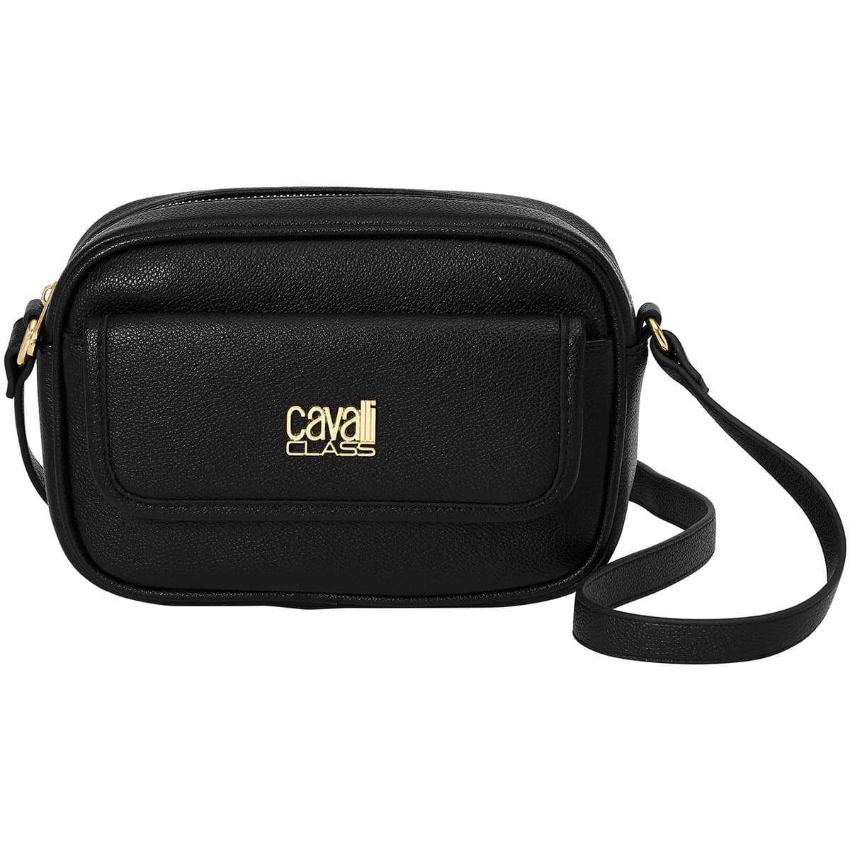 Kabelka přes rameno Roberto Cavalli CCHB0199, černá