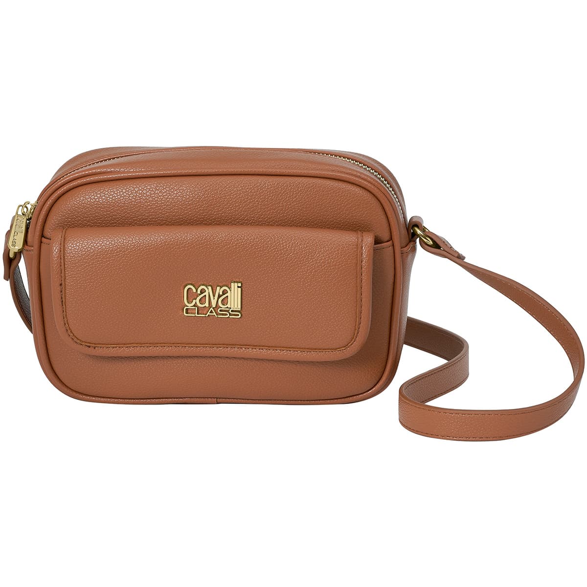 Kabelka přes rameno Roberto Cavalli CCHB0199, hnědá