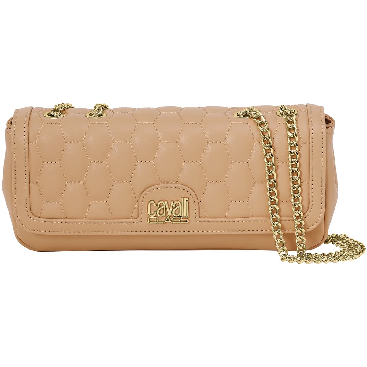Kabelka přes rameno Roberto Cavalli CCHB0248, béžová