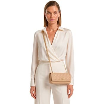 Kabelka přes rameno Roberto Cavalli CCHB0248, béžová 3