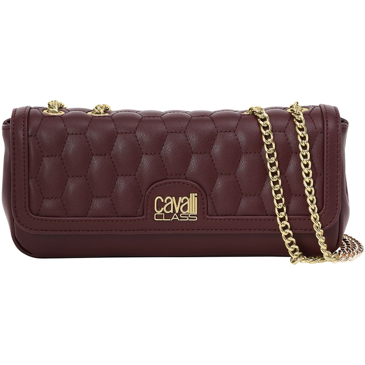Kabelka přes rameno Roberto Cavalli CCHB0248, vínová