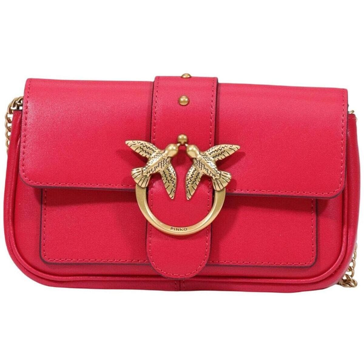 Kabelka přes rameno Pinko Pocket Love ONE Simply 100061 A0F1, červená