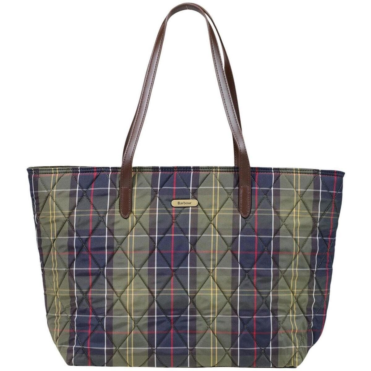 Kabelka přes rameno Barbour Wetherham Quilted Tartan 262MLBA0344