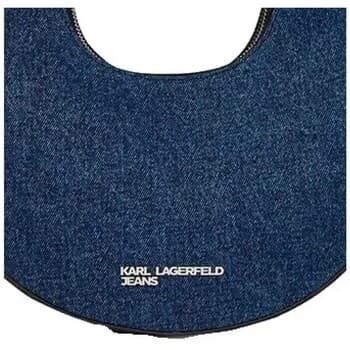 Kabelka přes rameno Karl Lagerfeld B3w30197 Klj Rebel Hobo Bag Denim 2